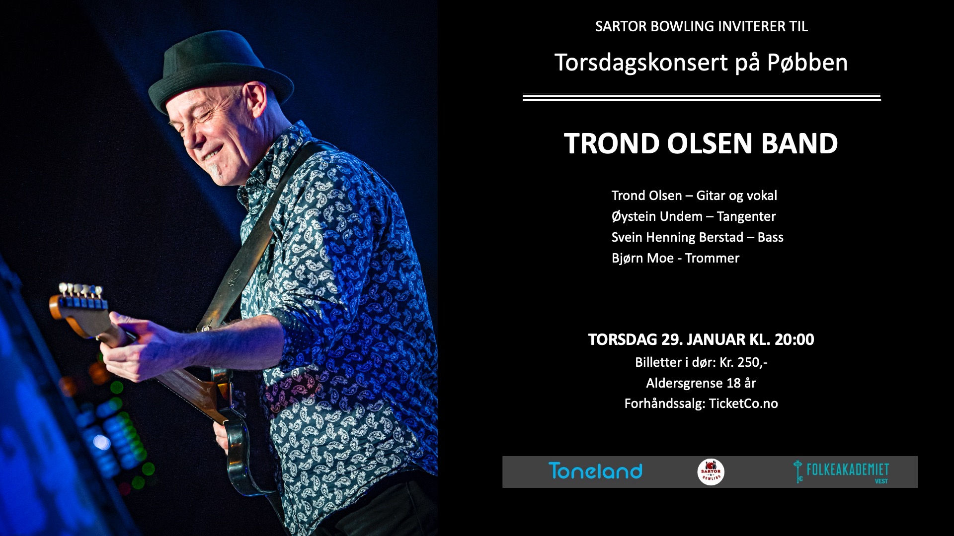 Torsdagskonsert · Trond Olsen Band